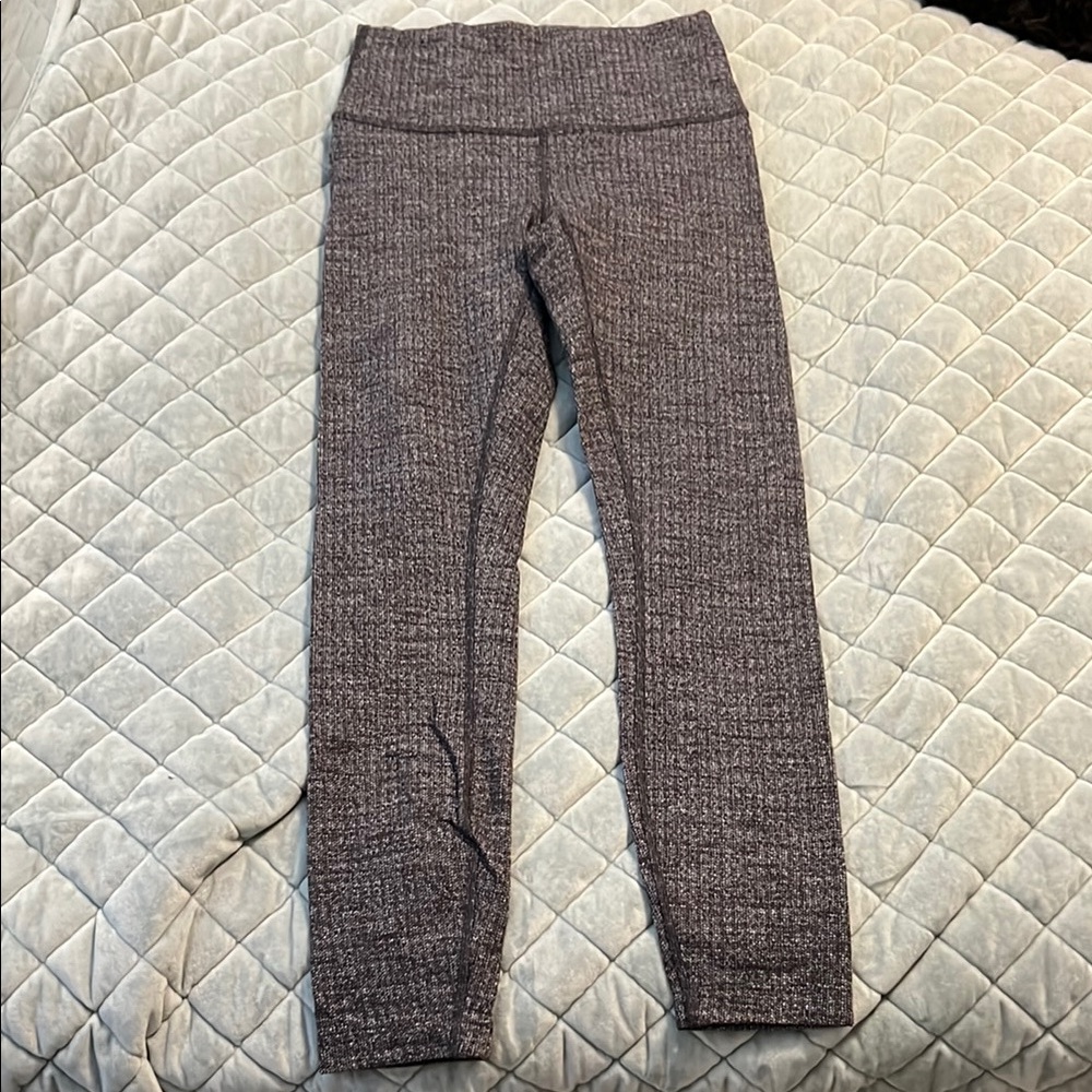 Thick Gray Lululemon Leggings